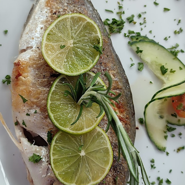 Gegrillte Dorade