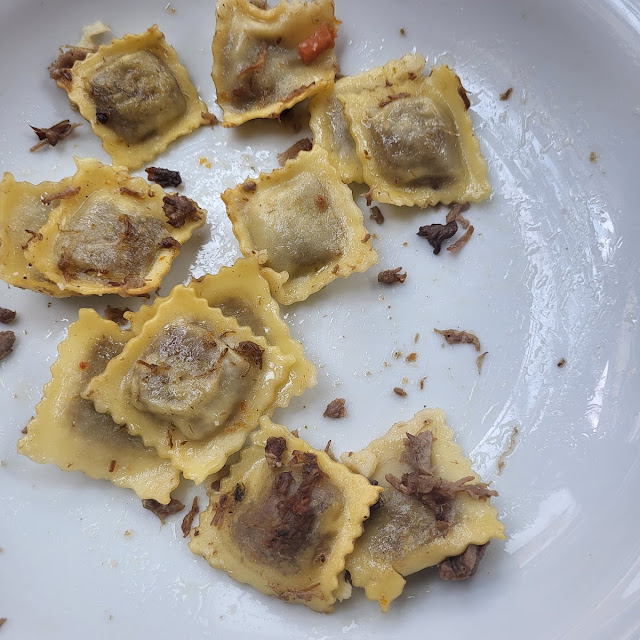 Ravioli Al Brasato Rovinati Ripassandoli Al Forno