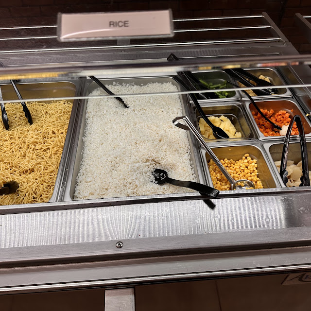 Fresh Vegetable Salad Bar Selection