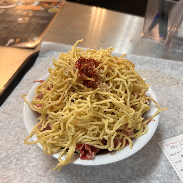 Noodles and Beef Bowl