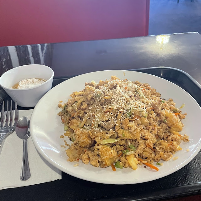 Spiced Rice with Stir Fry