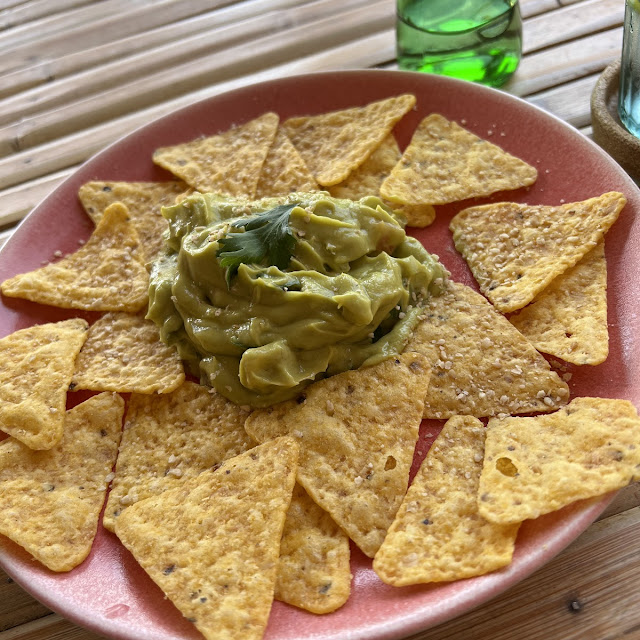 Organic Chips and Guacamole