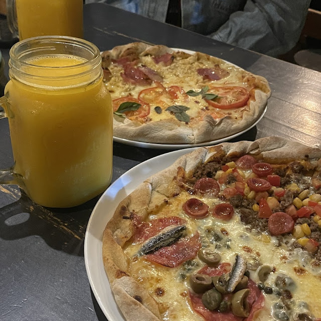 Pizza Miel Mostaza