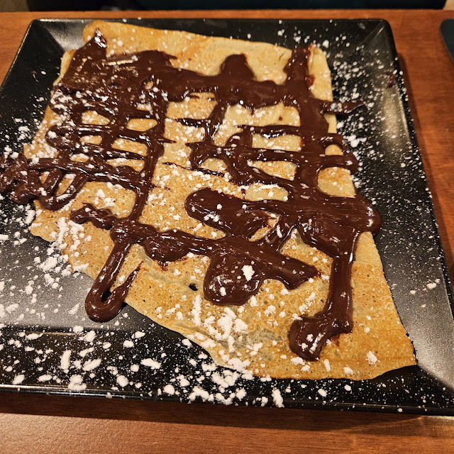 Crêpe Banane Nutella Chantilly