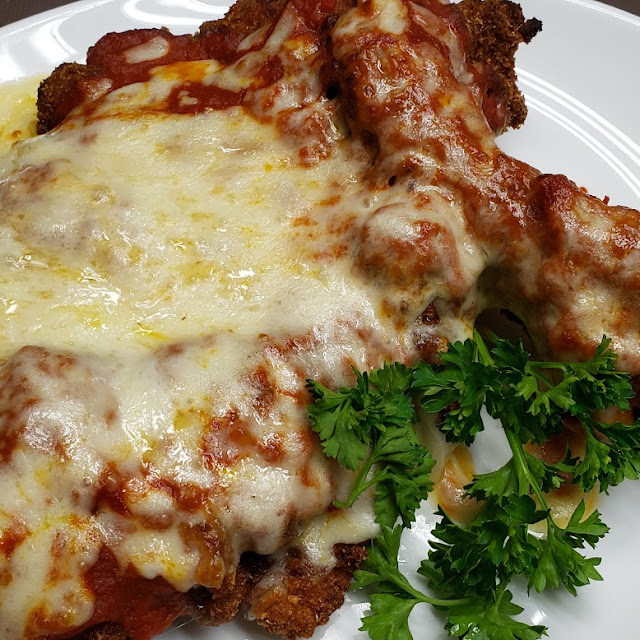 Veal Parmigiana with Spaghetti & San Marzano Tomato Sauce