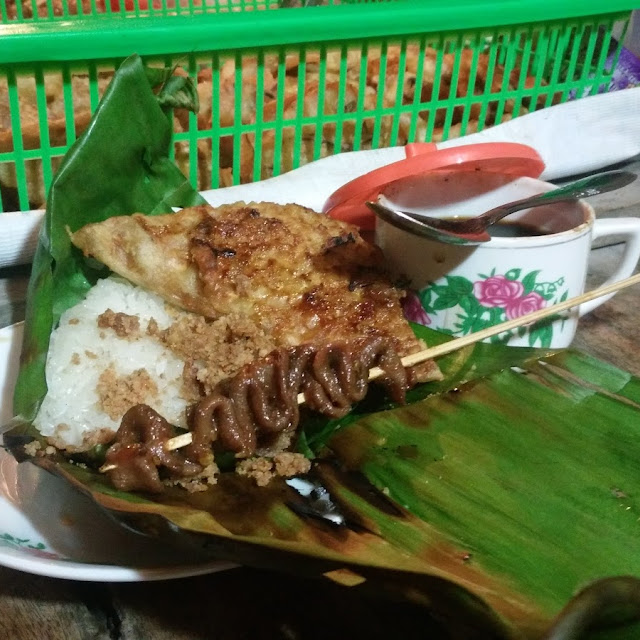 Ketan Tempe Usus