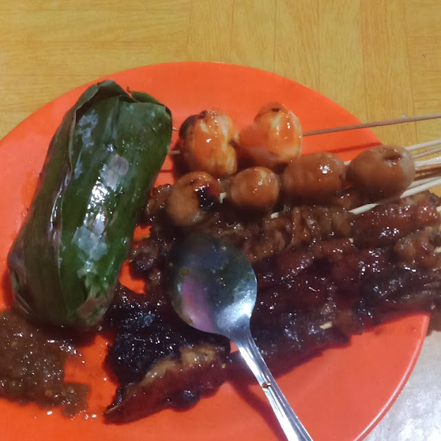 Sate Kulit Tipis Sate Kulit Tebal Sate Cheese Dumpling Sate Telor Puyuh Nasi Bakar Ayam