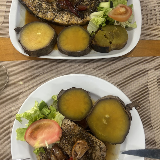 Tuna Steak and Swordfish Steak