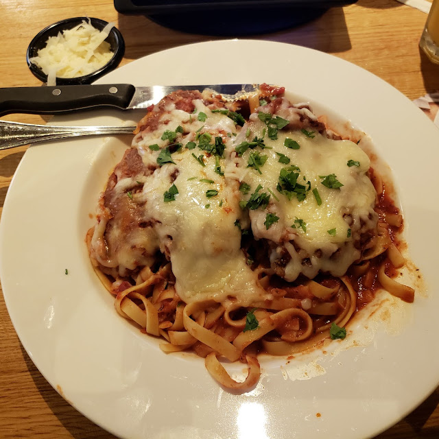 Chicken Parmesan Fettuccine
