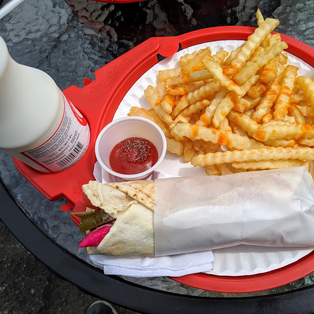Trio Falafel Fries Ayran