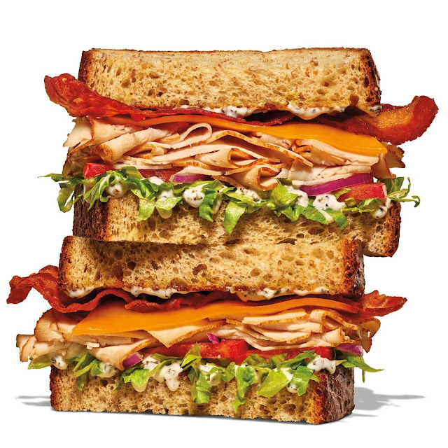 Roast Turkey Ranch & Bacon Sandwich
