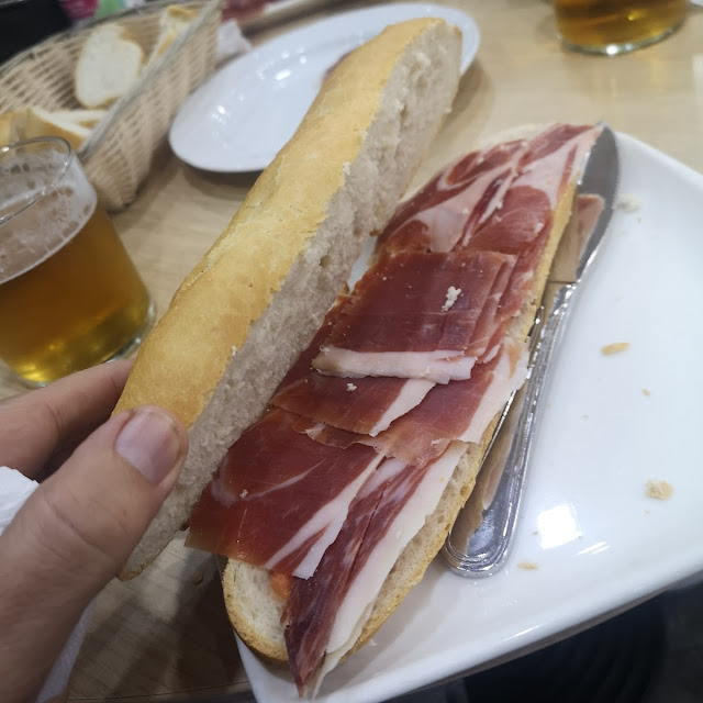 Tostada Extremeña Con Jamón Serrano