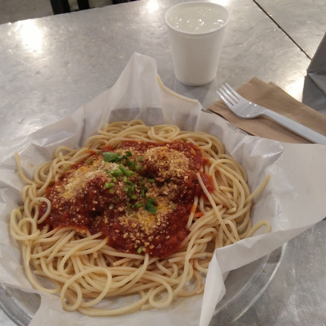 Meatballs Pasta with Tomato Sauce