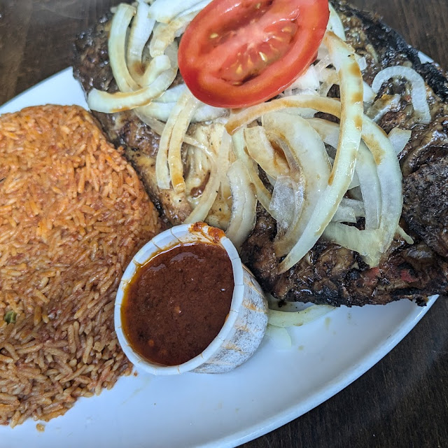 Jollof with Tilapia