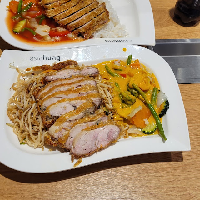 Ente Nudeln Gemüse Mit Currysauce