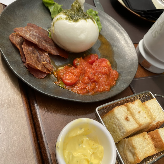 Burrata Com Parma
