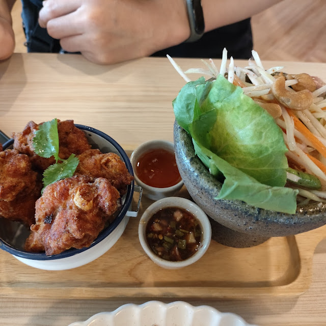 ชุดส้มตำไก่ทอดที่บ้าน