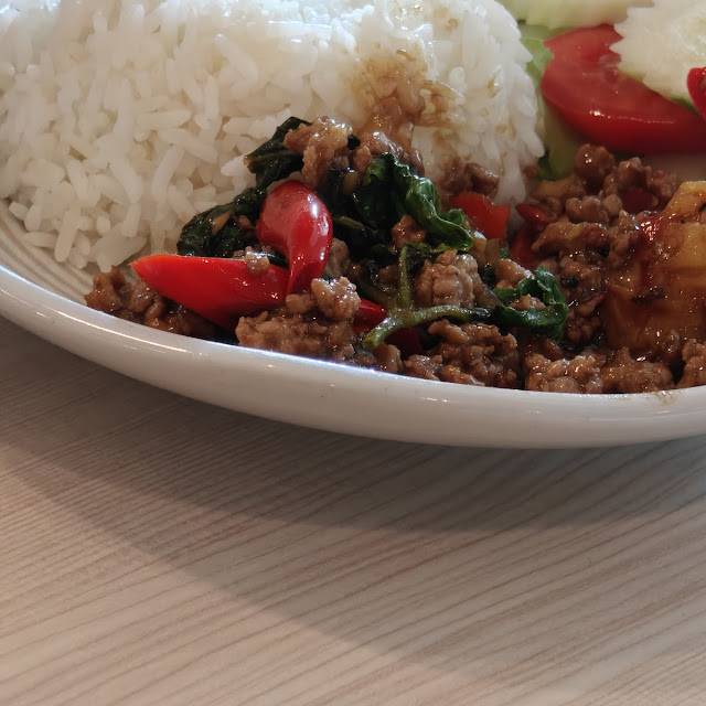 With Basil Chili Paste & Minced Pork
