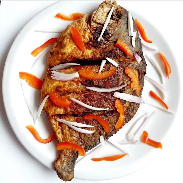 Fried Pampano