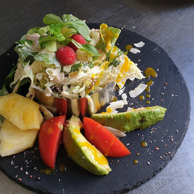 Crispy Vegetable Timbal with Goat Cheese