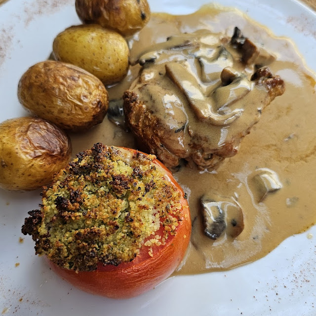 Poulet Sauce Champignons