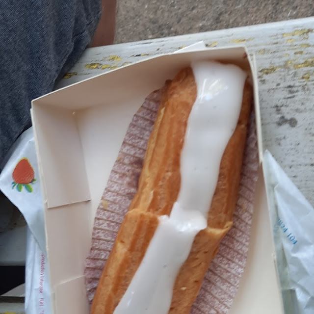 Eclaire Mit Vanillecreme