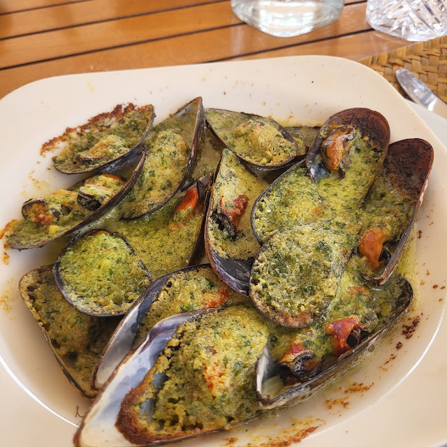 Moules Gratinées