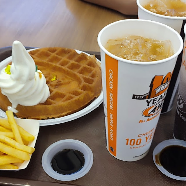 Waffle Cendol