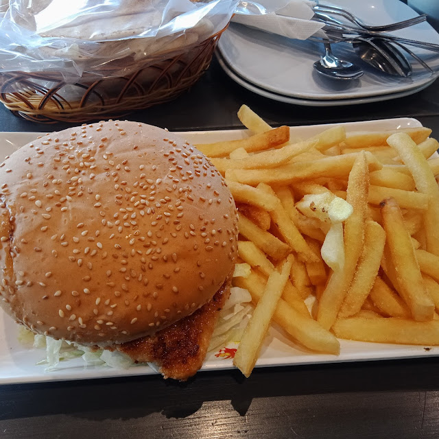 Chicken Burger Combo