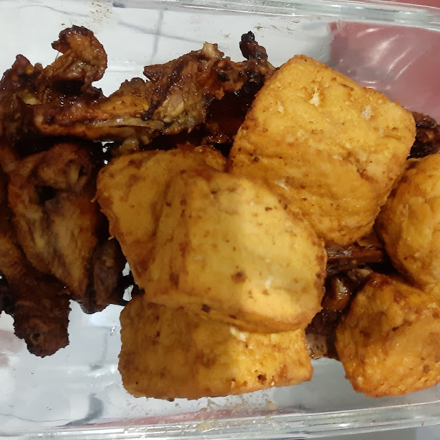 Ayam Bakar & Tahu Goreng