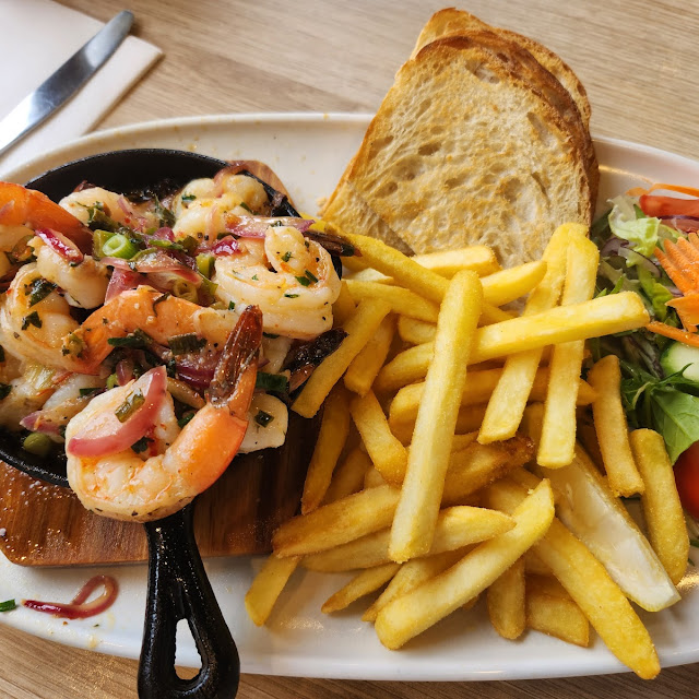 Sizzling Prawns