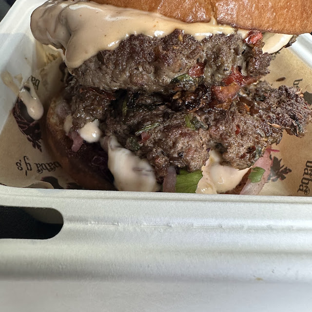 Spicy Lamb Burger