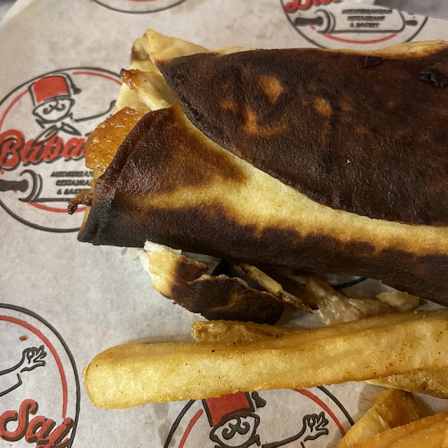 Crispy Chicken Shawarma