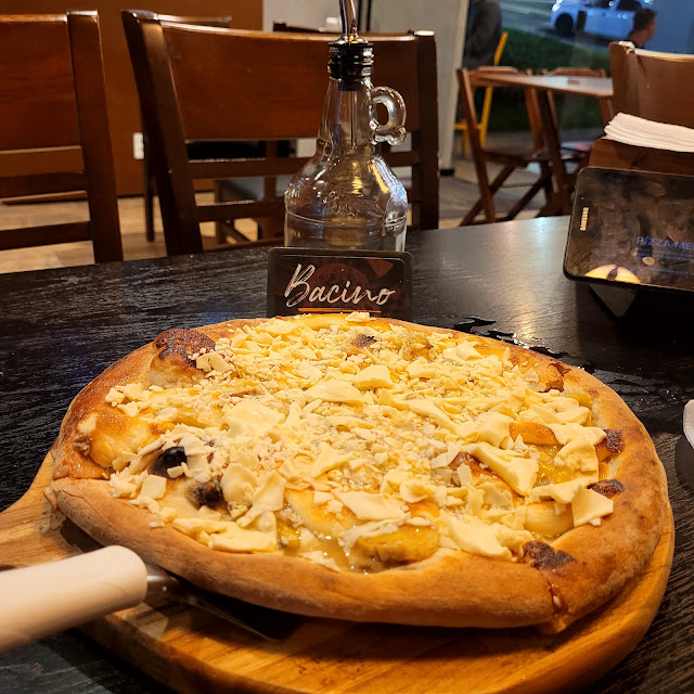Pizza de Banana Nevada
