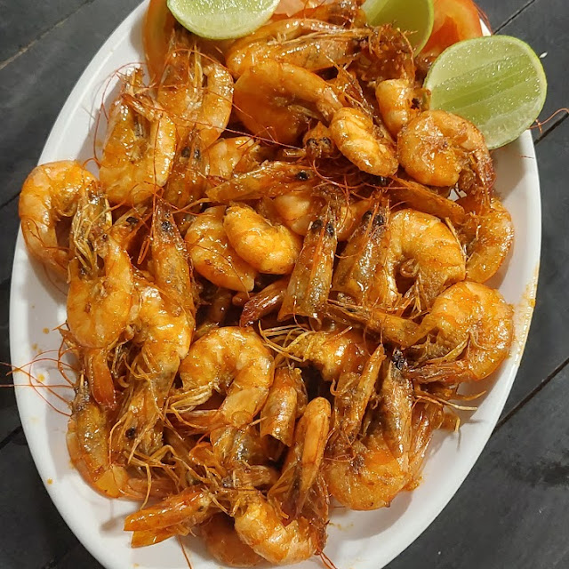 Camarão Alho E Óleo Gamberi Con Aglio E Olio