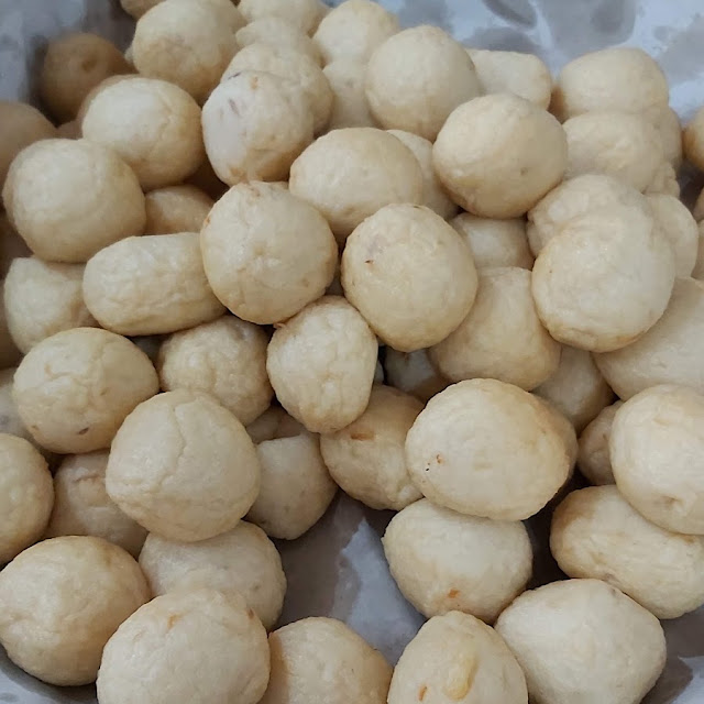 Pempek Bulat Rebus Goreng
