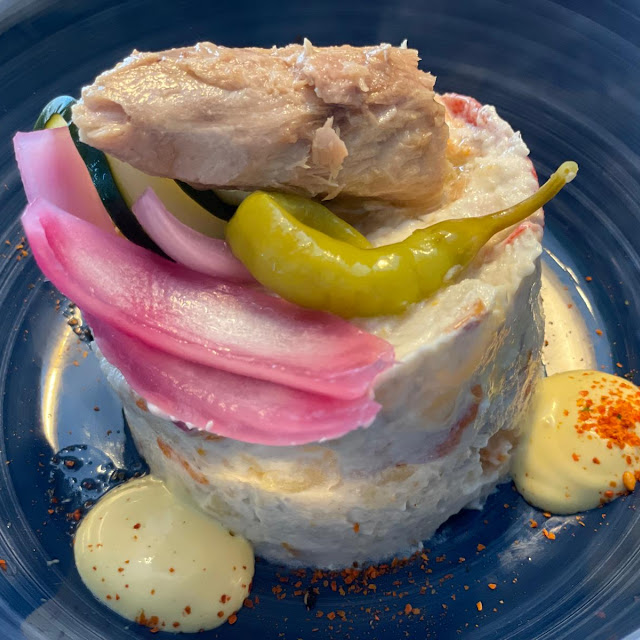 Ensaladilla Con Melva Canutera Y Encurtidos