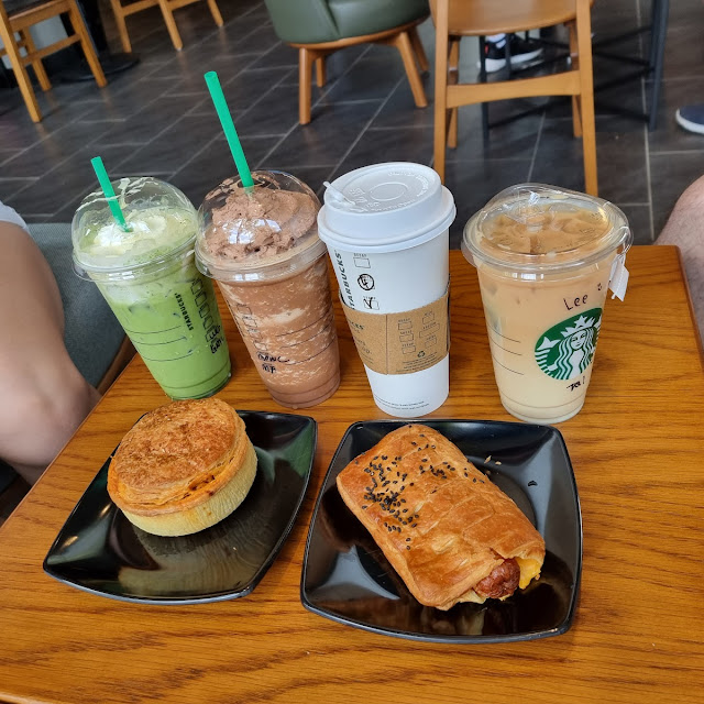 Various Coffee and Tea and Pasterie