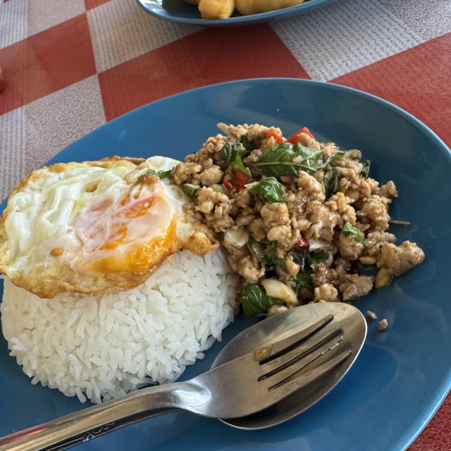 Pad Kra Pao with Rice