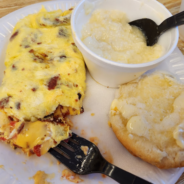 Omelet Bacon Tomato Cheese