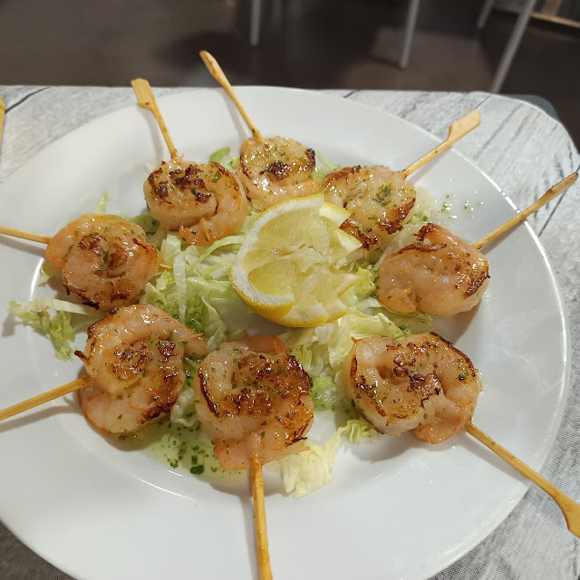Piruletas de Gamba