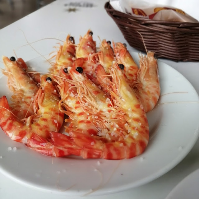 Gambas Recién Cocidas