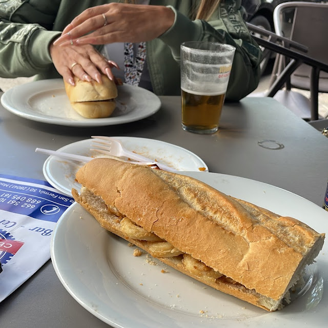 Bocadillo de Calamares