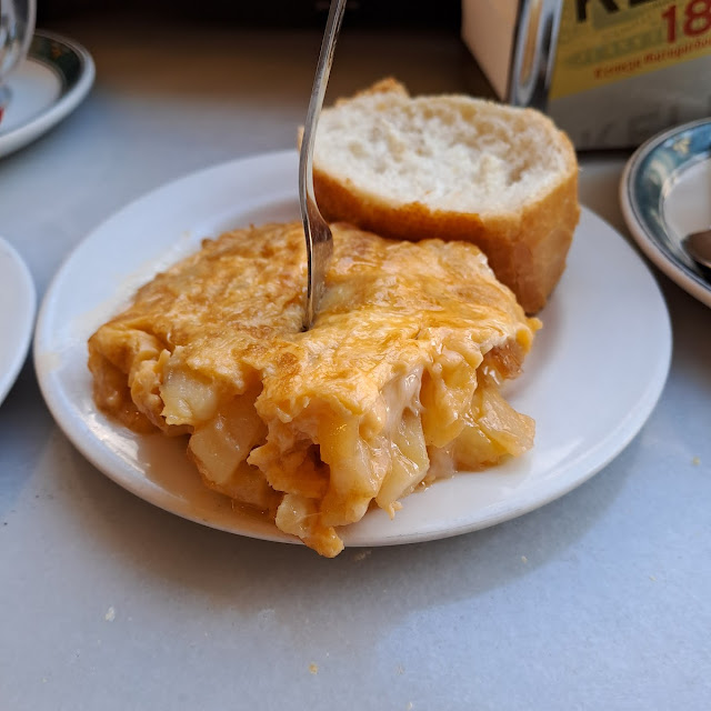 Pincho de Tortilla Y Mosto