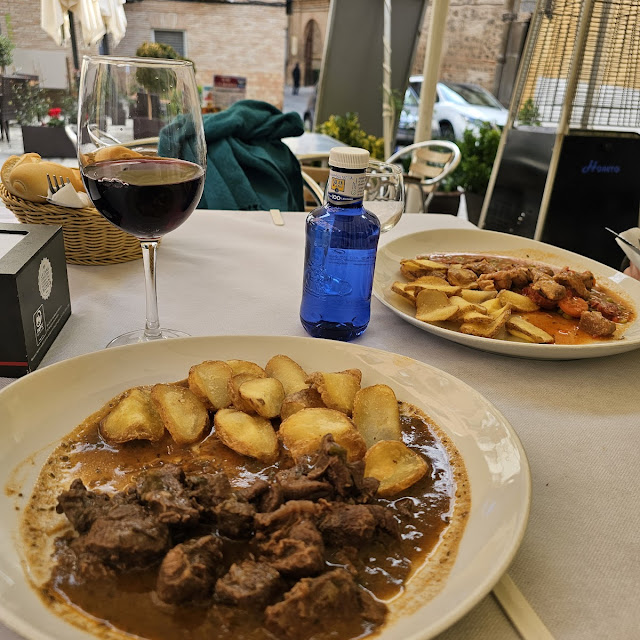 Beef Stew with French Fries
