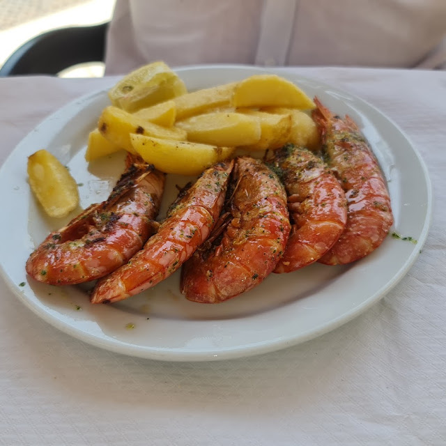 Prawns and Chips