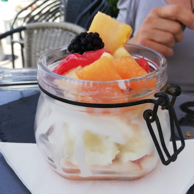 Macedonia Con Gelato