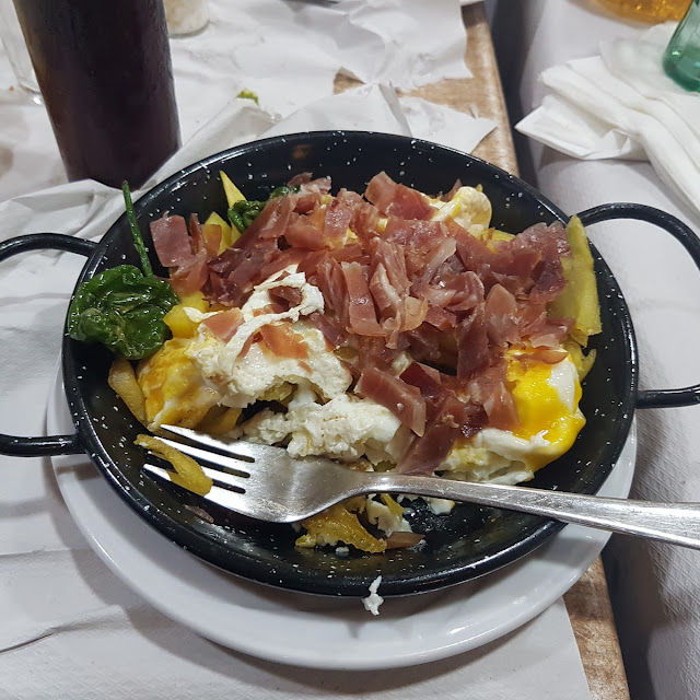 Huevos Rotos Con Jamón