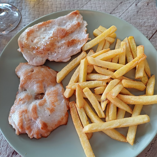 Hähnchenfilet Mit Pommes Frites