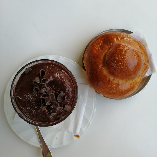 Granita Al Cioccolato Con Brioche